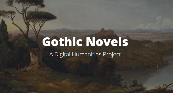 Gothic Novel Website Title