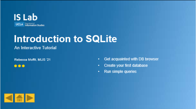 Intro to SQLite