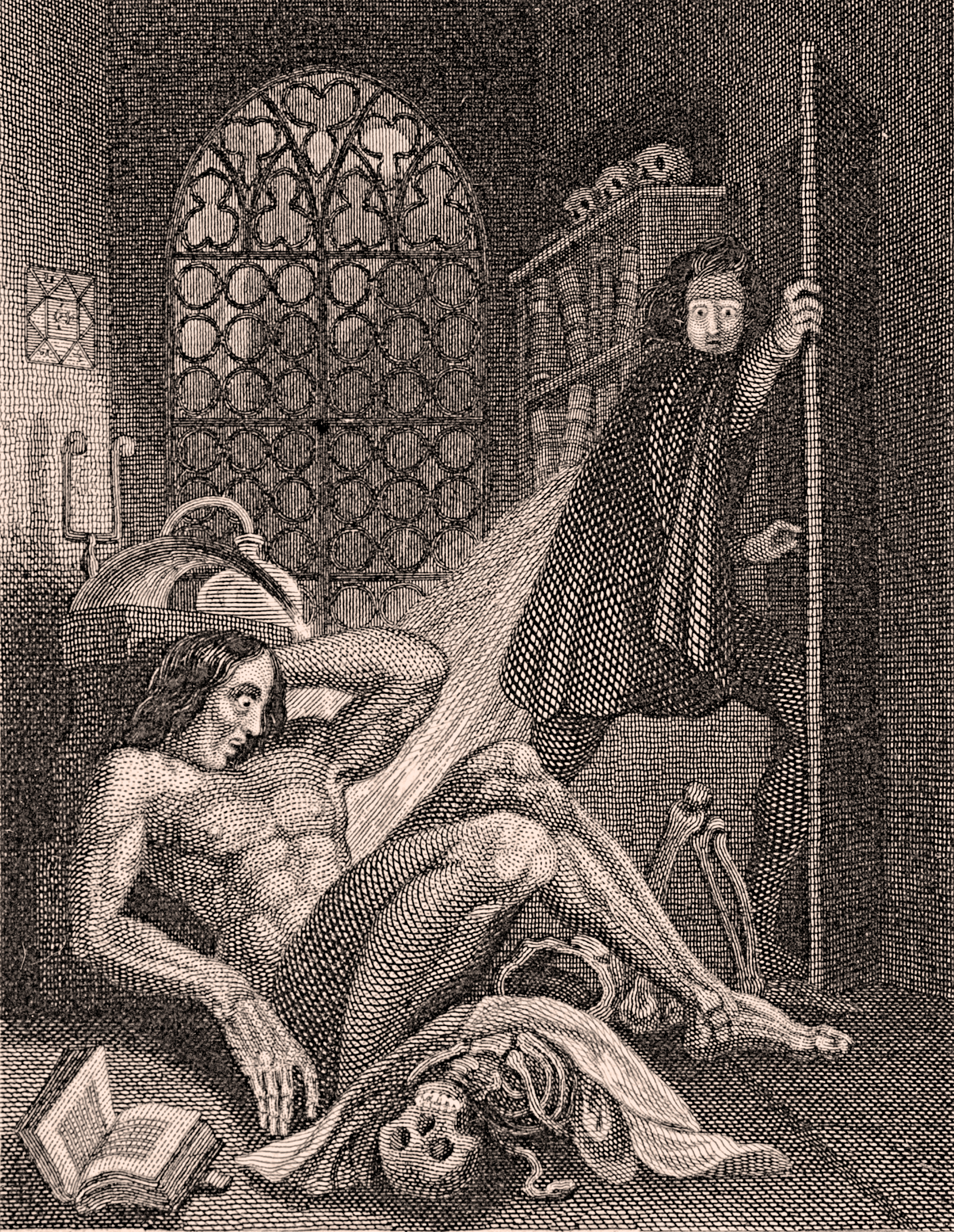 illustration from Frankenstein