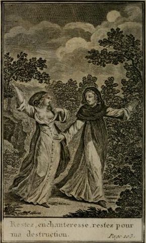 illustration from The Monk